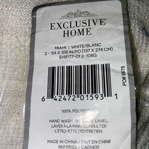 Exclusive home sheer curtains